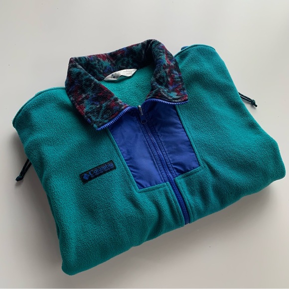 Vintage Columbia Sweater FULL ZIP - Picture 4 of 5